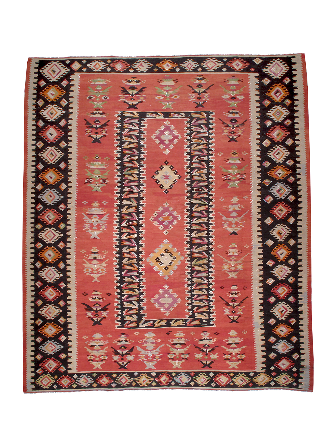Double Knot The Same Old Rug Large Balkan Kilim
